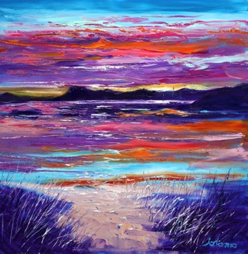 Quiet evening Isle of Gigha 24x24 Quiet evening Isle of Gigha 24x24